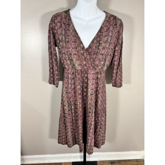 Peruvian Connection Dress XS Modal Pima Cotton Multicolor - Picture 1 of 5